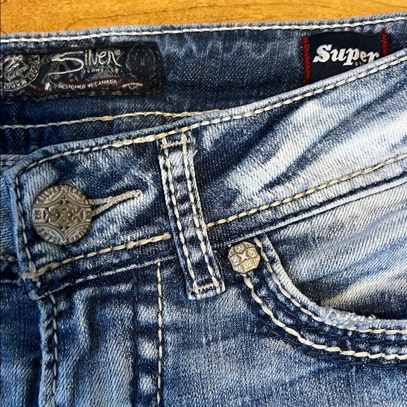 Silver Jeans suki mid Ankle skinny jeans - Picture 2 of 8